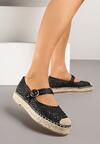 Fekete Espadrilles