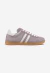 Sneakers Mov cu alb