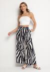 Pantaloni Alb cu bleumarin