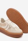 Sneakers Print piele de șarpe