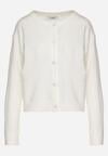 Cardigan Alb