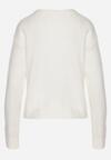 Cardigan Alb