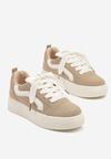 Sneakers Bej închis