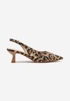 Sandale Imprimeu leopard