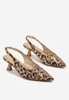 Sandale Imprimeu leopard