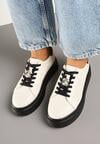 Sneakers Bej cu negru