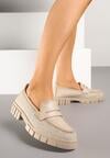 Mocasini Bej
