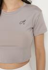 T-shirt Gri deschis