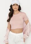 T-shirt Roz deschis