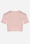 T-shirt Roz deschis