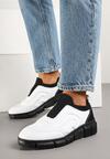 Sneakers Negru cu alb