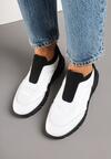 Sneakers Negru cu alb