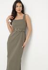 Rochie Verde închis