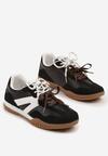 Sneakers Negru cu alb