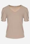 T-shirt Bej închis