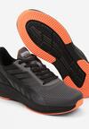 Szaro-Czarne Buty Sportowe Sneakersy z Siateczki Nairioris