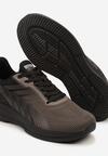 Brązowo-Czarne Buty Sportowe Sneakersy z Siateczki Nairioris