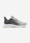 Jasnoszare Buty Sportowe Sneakersy z Siateczki Nairioris
