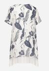 Rochie Bleumarin cu alb