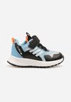 Czarno-Niebieskie Buty Sportowe Sneakersy Clibee Ozdobione Paskami Alisse