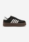 Sneakers Negru cu alb