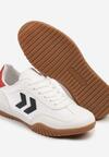 Sneakers Alb cu roșu
