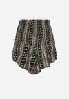 Pantaloni scurți Negru cu verde
