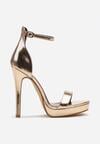 Pantofi stiletto Culoarea șampaniei