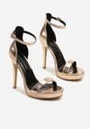 Pantofi stiletto Culoarea șampaniei