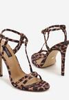 Pantofi stiletto Imprimeu leopard