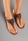 Sandale Imprimeu leopard
