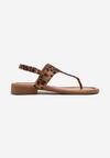 Sandale Imprimeu leopard