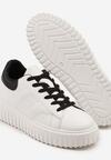 Sneakers Alb cu negru