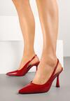Pantofi stiletto Bordo