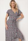 Rochie Neagră cu verde