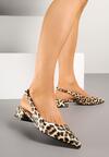 Sandale Imprimeu leopard