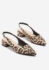 Sandale Imprimeu leopard