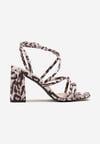 Sandale Imprimeu leopard
