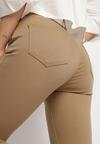 Ciemnobeżowe Spodnie Skinny Kyllienne
