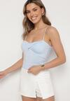 Top Albastru deschis