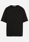 Czarny Bawełniany Klasyczny T-shirt Merovira