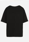 Czarny Bawełniany Klasyczny T-shirt Merovira