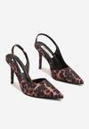 Sandale Imprimeu leopard