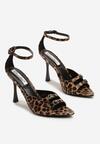 Sandale Imprimeu leopard