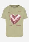 T-shirt Verde deschis