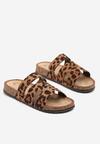Papuci Imprimeu leopard