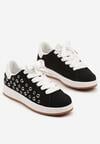Czarne Sneakersy Ozdobione Nitami Felorenia