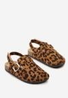 Sandale Imprimeu leopard