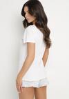 T-shirt Alb