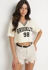 T-shirt Bej deschis